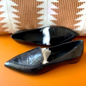 M.Gemi THE GIA black flats SIZE 6 ($248)